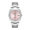 Rolex Datejust 116200PSO 36mm Men’s Pink Dial Swiss Replica Wacthes