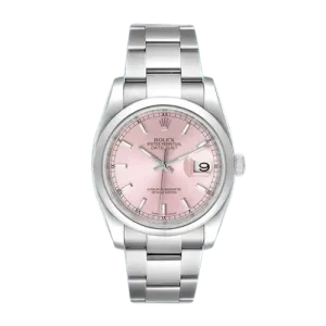 Rolex Datejust 116200PSO 36mm Men’s Pink Dial Swiss Replica Wacthes