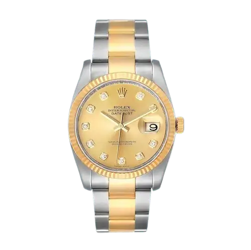 Rolex Datejust 116233CDO Men’s 36mm Stainless Steel Oyster Bracelet