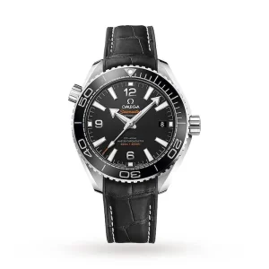 c12d5b1cd724a8a6fa57602ccb61051f Omega Planet Ocean Men Automatic Black Leather Watch O21533402001001