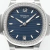 c1baa0c77d3c5b6adb4630938dbae555 Patek Philippe Blue Nautilus Ladies Watch