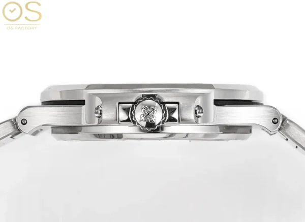 OSFactory Steel King Silver Nautilus Watch