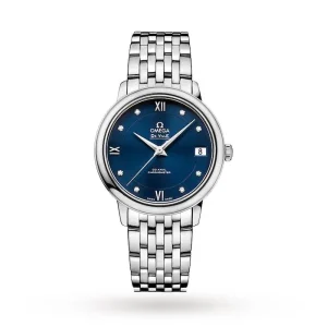 c401c6c2b0093a196957a19e51491a37 Omega De Ville Women Automatic Blue Stainless Steel Watch O42410332053001