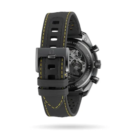 c421f5881d5a3bfc0cd1b46c9d1d179f Omega Speedmaster Men Automatic Black Leather Watch O31192443001001