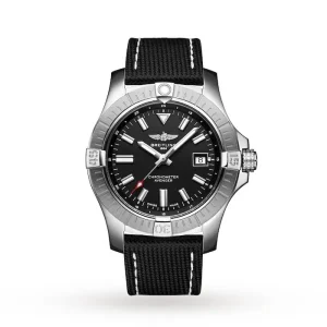 c46a7d05b1973fb4a206a33e097913df Breitling Avenger Men Automatic Black Fabric Watch A17318101B1X2