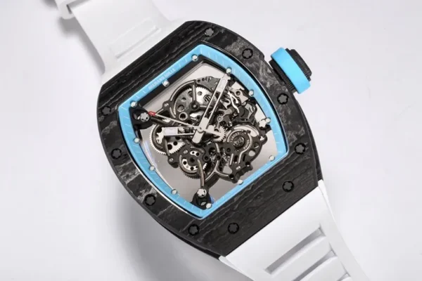 c4c00cd546255bf369d5a579a542bff0 Richard Mille RM055 Black Carbon Fiber Watch