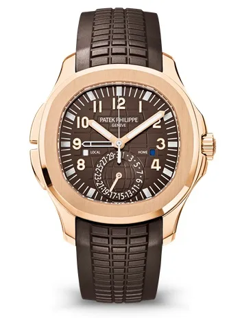 c5787f3c24ed8b275e261dcbe77bbe7d Patek Philippe Aquanaut Travel Time Rose Gold Watch 5164R-001