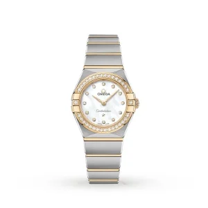 c6894dd32b920a2699cb5808d27c8d70 Omega Constellation Women Quartz Mother of Pearl Stainless Steel Watch O13125286052002