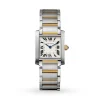 c87cd5e6efc76a8e513c67b2e326e547 Cartier Tank Française Women Quartz Silver Bicoloured Watch W2TA0003