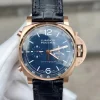 Panerai Luminor Men Automatic Blue Alligator Watch PAM01111