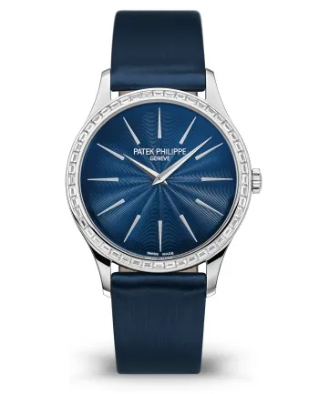 cf95f3fb2866c9aba892bb971f5c95bf Patek Philippe Calatrava Diamond Night Blue Ladies watch 4897/300G