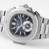 d00a1ad67374ae96f3034652afa09d3b Patek Philippe 5980 Silver Chronograph Watch