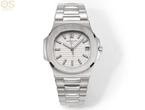 OSFactory Steel King Silver Nautilus Watch