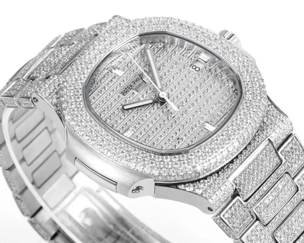 d2ded2f84fd592113180003eb297de75 Patek Philippe Nautilus Full Star Watch, Platinum