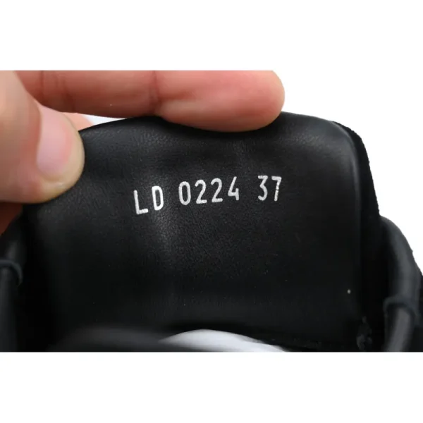 PK God Batch Prada Trail faded suede sneakers Black