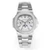 d50aa4b744cdd1d99c747d6e7123a9e9 Patek Philippe Silver Nautilus Watch