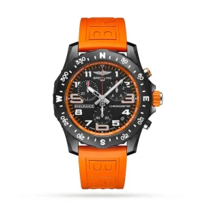 d6e1ea9036d51b97f7914d3c1c9dfd13 Breitling Endurance Pro Men Quartz Black Rubber Watch X82310A51B1S1