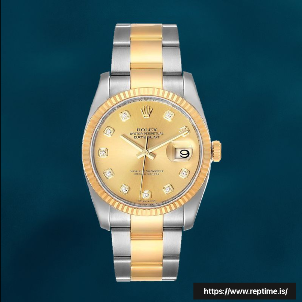 Rolex Datejust 116233CDO Men’s 36mm Stainless Steel Oyster Bracelet