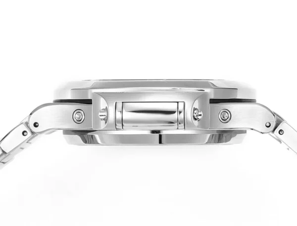d8d4f18598a139ff2f2b189b2c45a2fe Patek Philippe Silver Nautilus Watch
