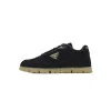 PK God Batch Prada Trail faded suede sneakers Black