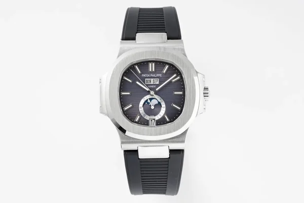 d9d8ede11640655a2a9e859a29250399 Patek Philippe Nautilus Blue Rubber Strap Watch