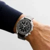 da866c836ab36600e216e5acb296b49b Omega Speedmaster Men Automatic Black Calf Watch O32933445101001