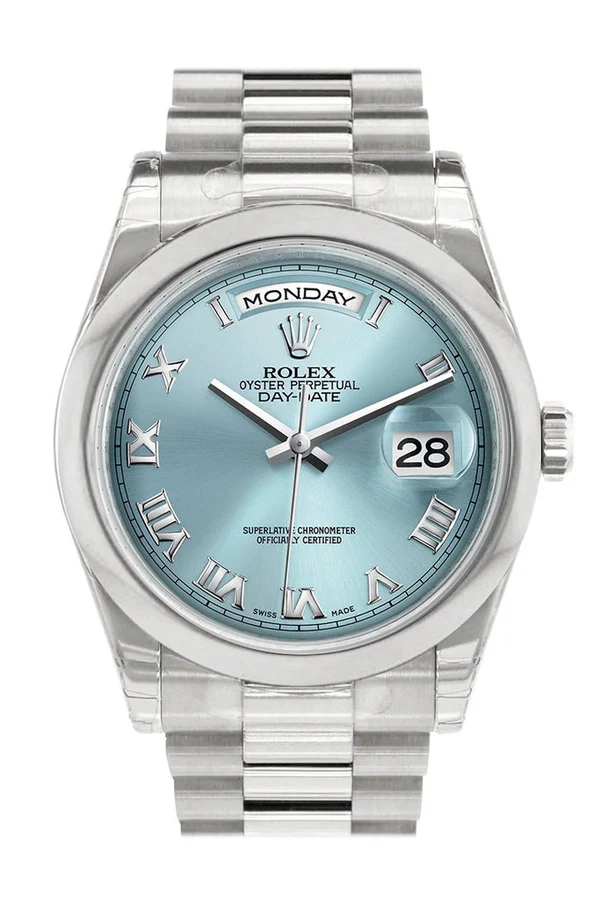 db67c63c1ba4ad1a5c8dee669010bca5 Rolex Day-Date 228396 Men’s 40mm Silver-tone Automatic