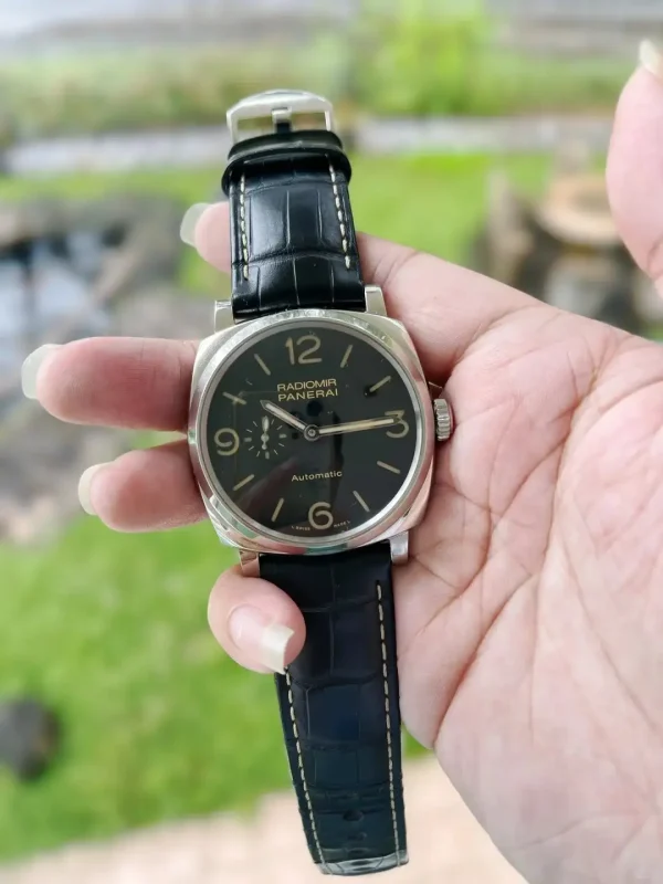 Panerai Radiomir Men Automatic Black Alligator Watch PAM00572