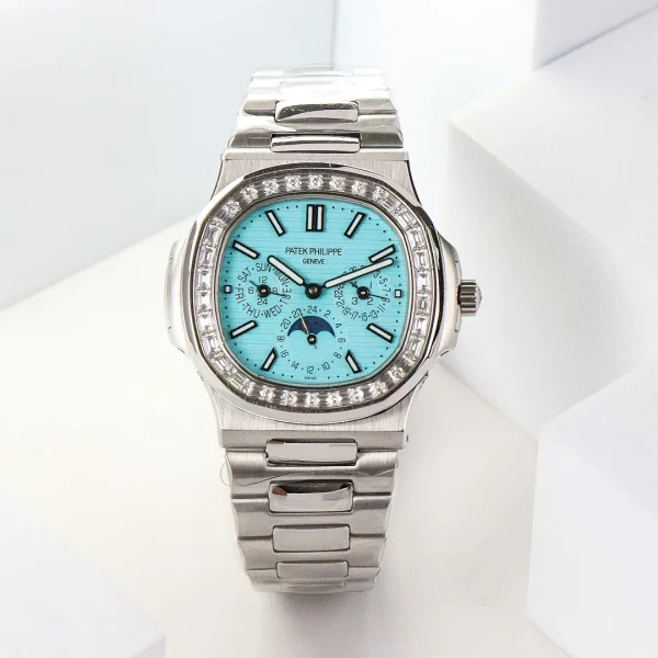 df27be626e377b4ff0481717dddcda06 Patek Philippe Blue Nautilus Watch 5740/1G