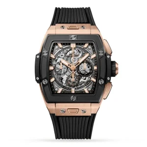 dfe158a2fb4d2460c7cb6997122e6eed Hublot Spirit Of Big Bang Men Automatic Grey Rubber Watch 641.OM.0183.RX