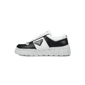 PK God Batch Prada Sneakers Black and White