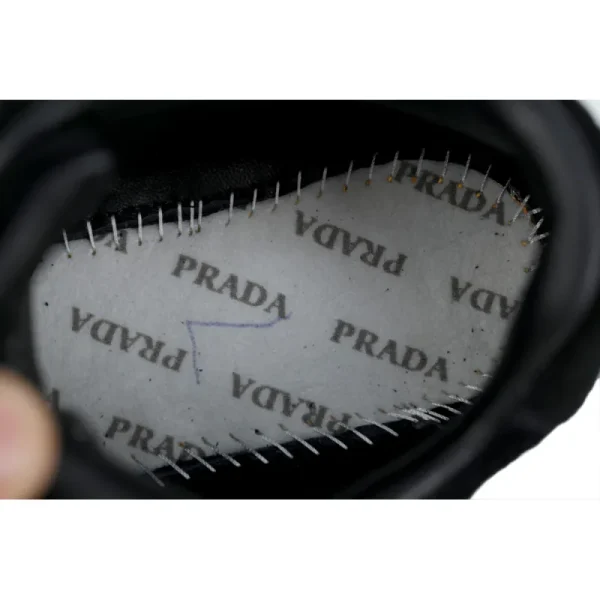 PK God Batch Prada Trail faded suede sneakers Black