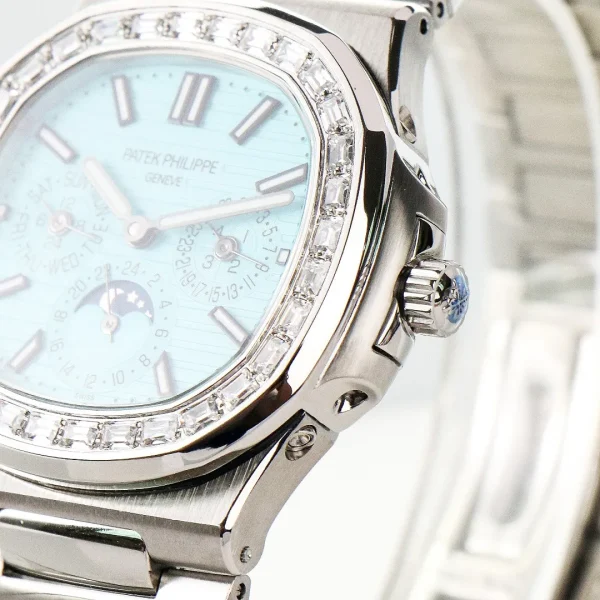 e5e36f0d2731f6c87dadc529b84e9452 Patek Philippe Blue Nautilus Watch 5740/1G