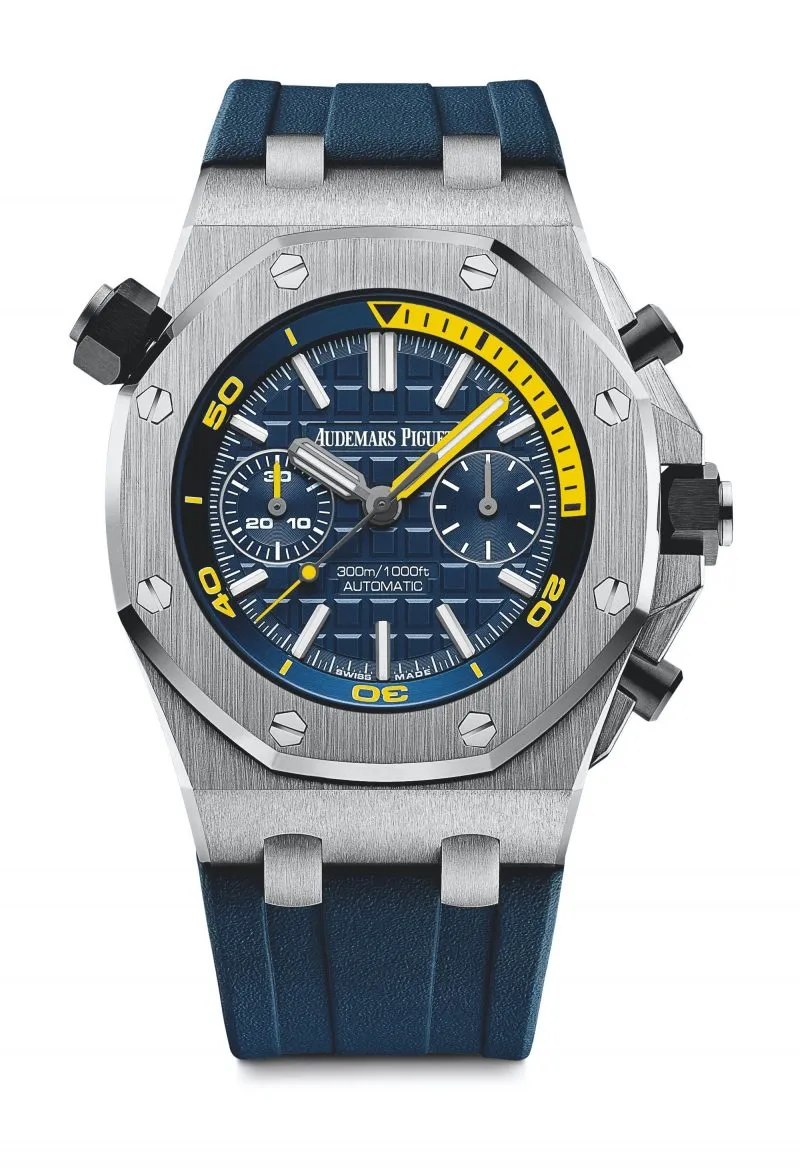 e6175b0552362837b8edcf8447c4c417 Audemars Piguet Royal Oak Offshore Diver Chronograph Blue 26703ST.OO.A027CA.01