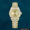 Rolex Datejust 28mm m279138rbr-0023 Ladies Watch Gold-tone