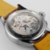 Breitling Premier Men Blue Alligator Watch AB1510171C1P1