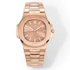 e70c9c9a4c87a8d07e72f16298b8340b OSFactory Rose Gold Nautilus Style Watch