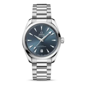 e717155826a5c05aeafd7a31f09fb7d5 Omega Aquaterra Women Automatic Blue Stainless Steel Watch O22010382003003
