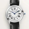 Cartier Ronde Must Women Quartz Silver Calf Watch WSRN0030