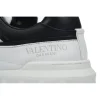 Valentino Garavani ONE STUD Low-Top Sneaker Black and white