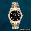 Rolex Datejust 116233BKDJ 36mm Men’s Black Dial Silver-tone