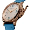 Panerai Luminor Due Men Automatic Ivory Alligator Watch PAM00741