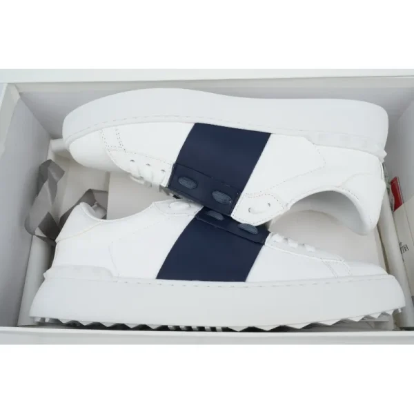 Valentino Rockstud White Blue