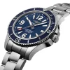 Breitling Superocean Men Automatic Blue Stainless Steel Watch A17366D81C1A1