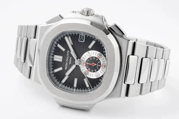f317212e9530fe180edac06531fe3c67 Patek Philippe 5980 Silver Black Watch
