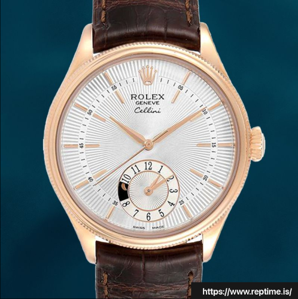 Rolex Cellini 39mm Men’s m50525-0008 Silver Dial