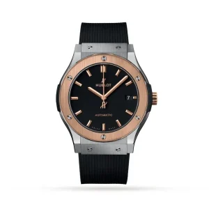 f4878fe2c543c9de91574a48e667ea07 Hublot Classic Fusion Men Automatic Black Rubber Watch 511.NO.1181.RX