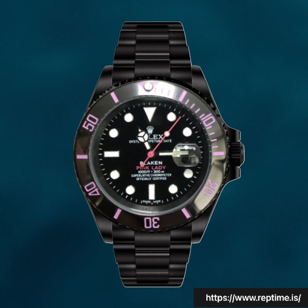 f4db928aa4295bbd9b461ab0206fc5f7 Rolex Submariner 40mm Men’s PINKLADY Black Dial Watch