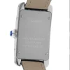 f50cc873e49b047c79d4389b42f838c4 Cartier Tank Américaine Women Quartz Silver Alligator Watch WSTA0043