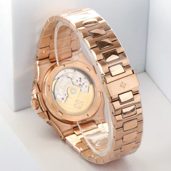 f5e57504aa485d771bdaa66a0c5783bb Patek Philippe Rose Gold Nautilus Watch